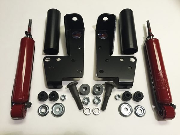 58'-64' Impala Front Relocator Kit w/ Shocks